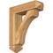 Ekena Millwork Legacy Arts and Crafts Rough Sawn Bracket w/ Offset Brace, Western Red Cedar, 6"W x 20"D x 24"H BKT0604X20X24LEC03RWR - alternate 1